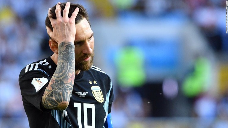 メッシのＰＫ失敗もあり、アルゼンチンはアイスランドと引き分けに終わった