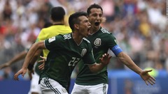 メキシコ、１－０で前回王者のドイツを破る　Ｗ杯