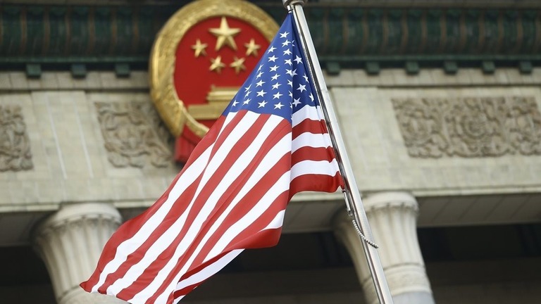 トランプ氏が中国に対する２２兆円規模の追加関税賦課を示唆した＝Thomas Peter-Pool/Getty Images