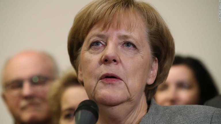 ドイツのメルケル首相。新しい移民政策について周辺国と合意形成を目指す考えを明らかにした