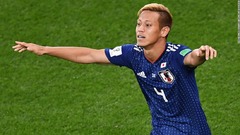 日本、２－２でセネガルと引き分け　本田のゴールで追いつく