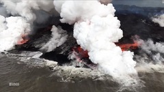 ハワイ火山、爆発的噴火続く　連日Ｍ５．３以上の地震