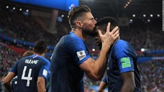 フランスが１－０で決勝進出、黄金世代のベルギーを退ける