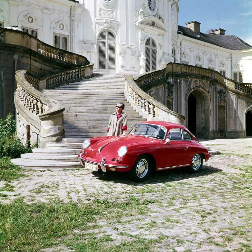 １９６４年から製造されたポルシェ３５６Ｃは先駆的なフォー・ディスク・ブレーキ・システムを搭載