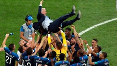 フランスがクロアチアに４―２で勝利、２０年ぶりのＷ杯制覇