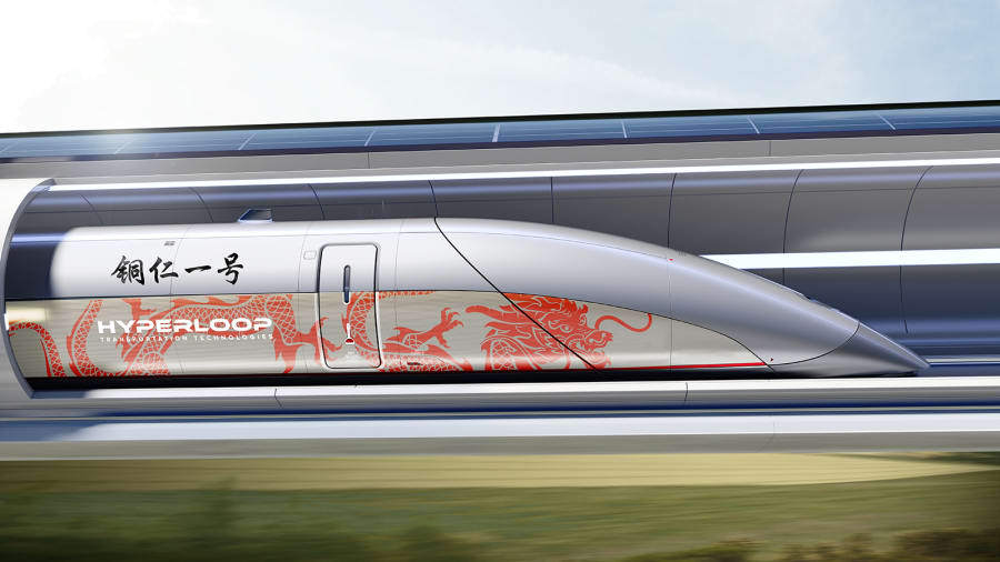 中国初のハイパーループを貴州省銅仁市に建設する契約が結ばれた/courtesy Hyperloop Transportation Technologies