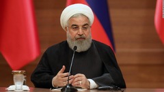 イランとの争い、「究極の戦争に」　ロハニ氏が米へ警告