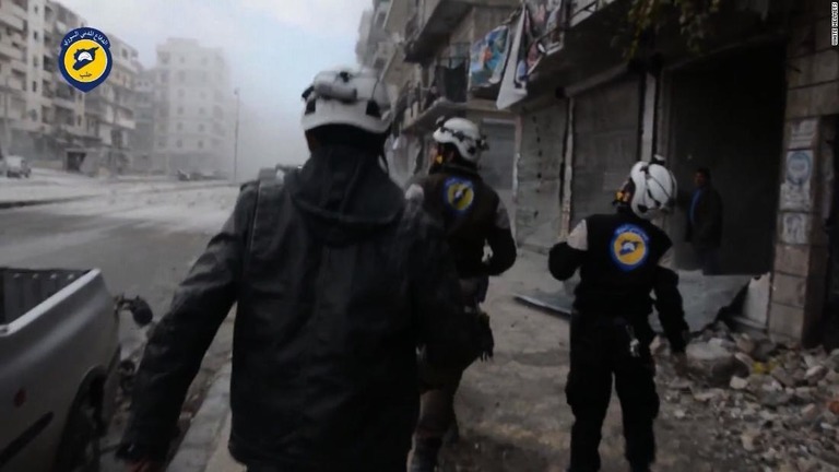 ホワイトヘルメッツのメンバー約３００人が依然シリアを脱出できていない/White Helmets