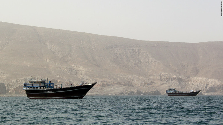 イラン革命防衛隊が近く、ペルシャ湾で大規模運軍事演習を始める見通しだという/AFP/GETTY IMAGES