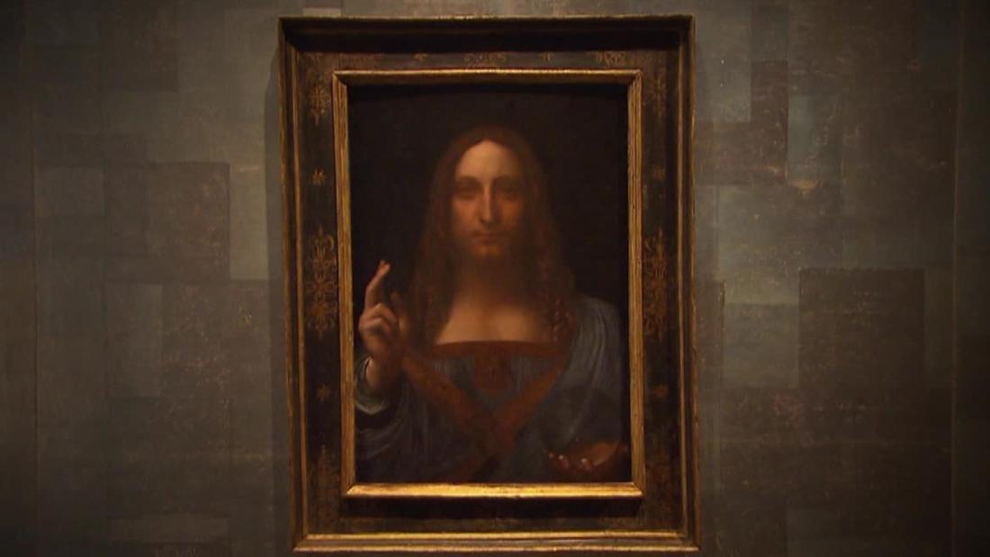 レオナルド・ダビンチの名画「サルバトール・ムンディ」（世界の救世主）