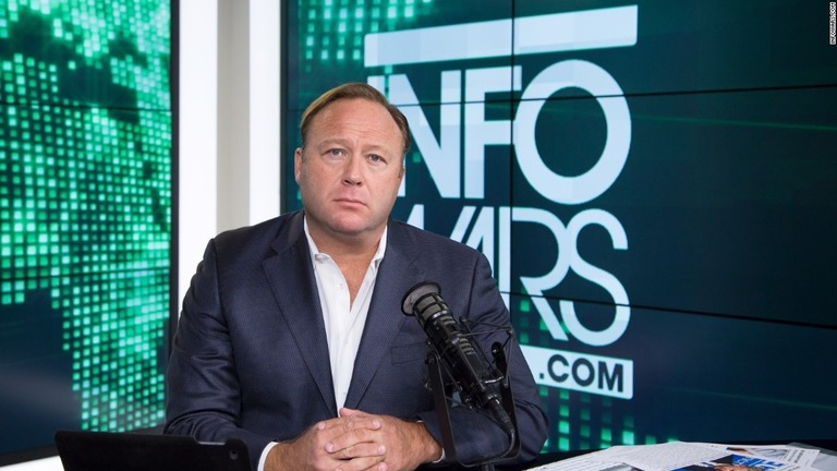 アレックス・ジョーンズ氏のツイッターのアカウントが停止された/infowars.com