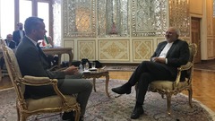 イランのザリフ外相、米国を「制裁中毒」と批判 CNN EXCLUSIVE