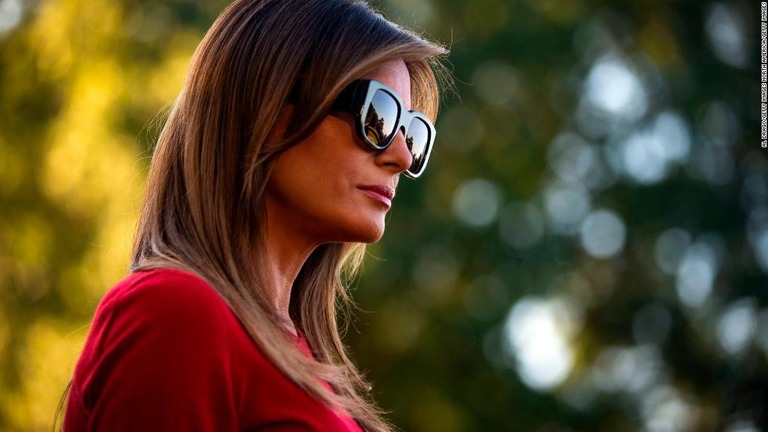 メラニア・トランプ米大統領夫人/Al Drago/Getty Images North America/Getty Images