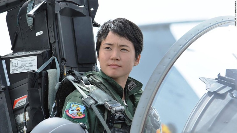 航空自衛隊初の女性戦闘機パイロットとなった松島美紗２等空尉/Japan Air Self-Defense Force