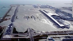 関西国際空港も水浸しに
