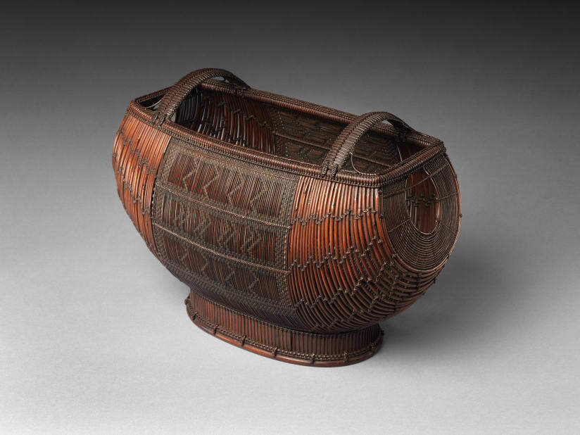 熟練の技術を必要とし、伝統もある竹工芸だが、一流の芸術作品と常にみられてきたわけではなかった/Metropolitan Museum of Art