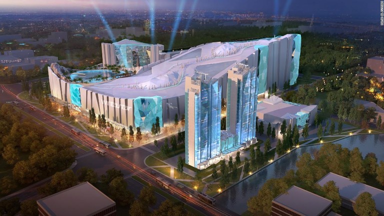 上海の浦東新区に世界最大級の屋内スキー場が建設される/Majid Al Futtaim