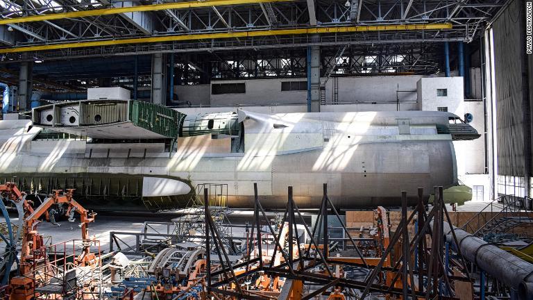 １９９１年以降、ソ連の宇宙計画は崩壊し、２機目のＡｎ２２５の製造も９４年に停止した/Pavlo Fedykovych