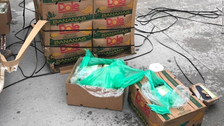 寄贈されたバナナの荷物からコカインが発見された/Texas Department of Criminal Justice