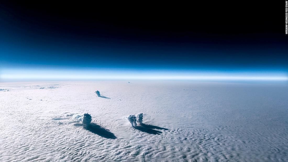 ドイツ上空の雲/Courtesy Christiaan van Heijst