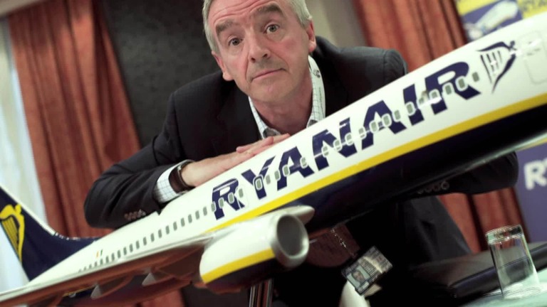 格安航空の欧州最大手ライアンエアーを率いるマイケル・オライリー最高経営責任者/From Ryanair