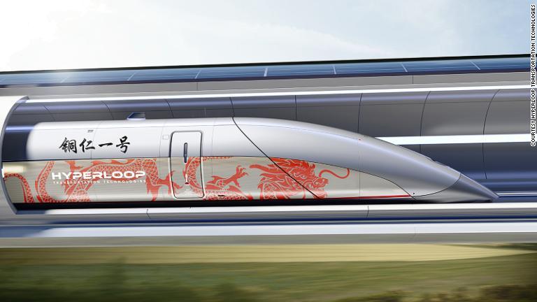 中国やドバイ、スペイン、フランスでも開発が進められている/courtesy Hyperloop Transportation Technologies