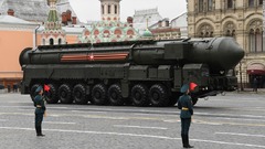 米、ロシアのミサイル「排除」を示唆　核条約違反に対抗