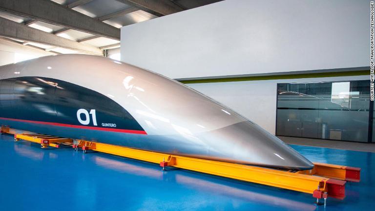 ハイパーループは実業家のイーロン・マスク氏が構想を打ち出した/Courtesy Hyperloop Transportation Technologies