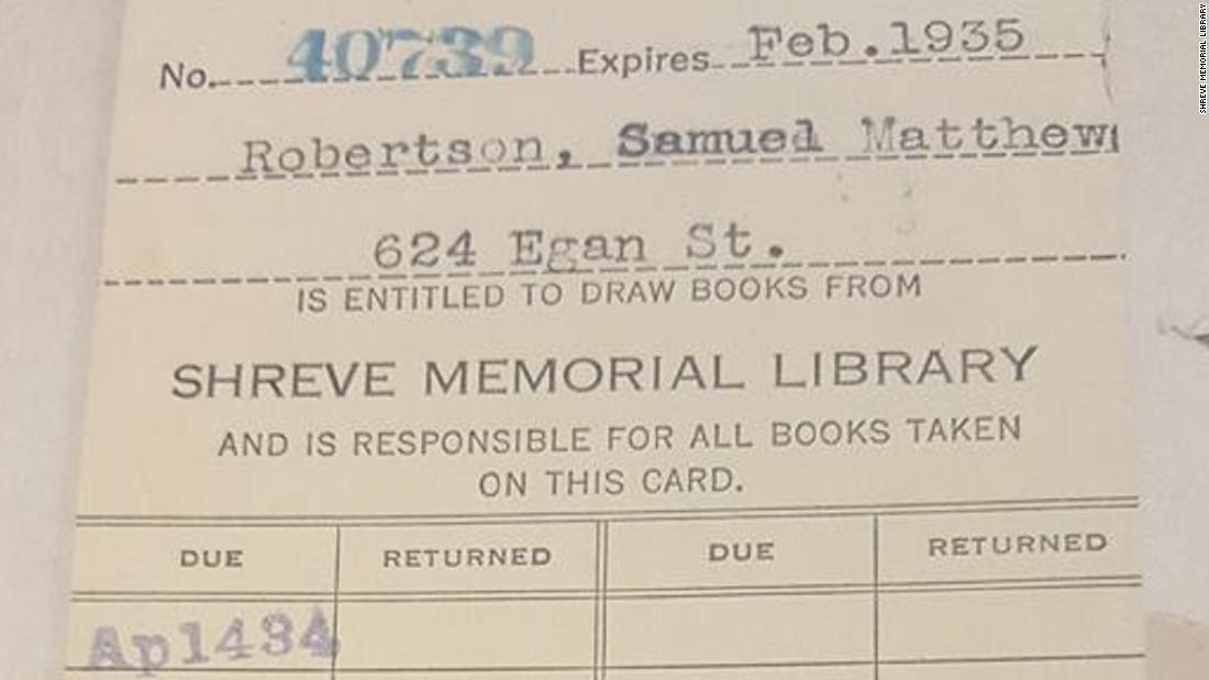 84年前に母が借りた本を息子が返却、延滞料は取らず 米図書館