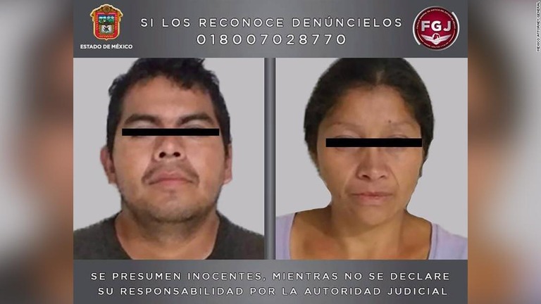逮捕された夫婦の自宅からは大量の切断遺体が見つかった/Mexico Attorney General