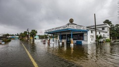 セントマークスで浸水した商店