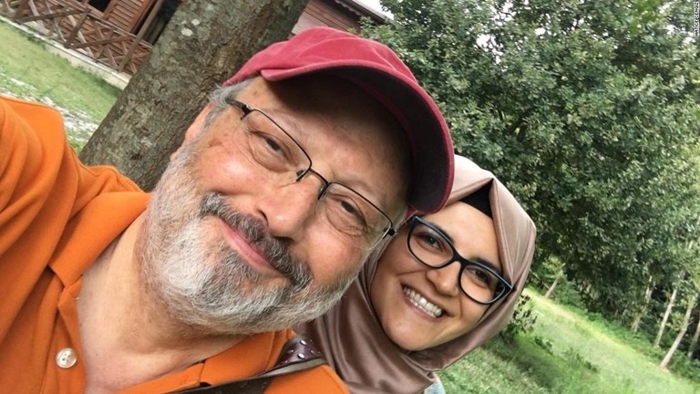 トルコのサウジ総領事館に入ったまま消息を絶っているジャーナリスト、ジャマル・カショギ氏/Hatice Cengiz