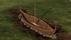地中に埋まったバイキング船を発見、レーダー駆使　ノルウェー