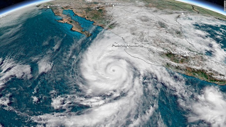 カテゴリー４のハリケーン「ウィラ」がメキシコの太平洋岸に接近/CNN weather