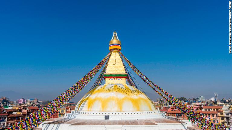 ５位にはネパールの首都、カトマンズ/Frank Bienewald/LightRocket/Getty Images