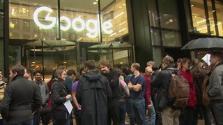 グーグルの従業員が東京やサンフランシスコなど世界各地でストライキを展開した