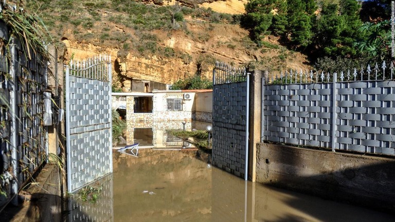 洪水が直撃して９人が死亡したシチリアの家/ALESSANDRO FUCARINI/AFP/Getty Images