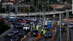 メキシコ市は５８時間にのぼる