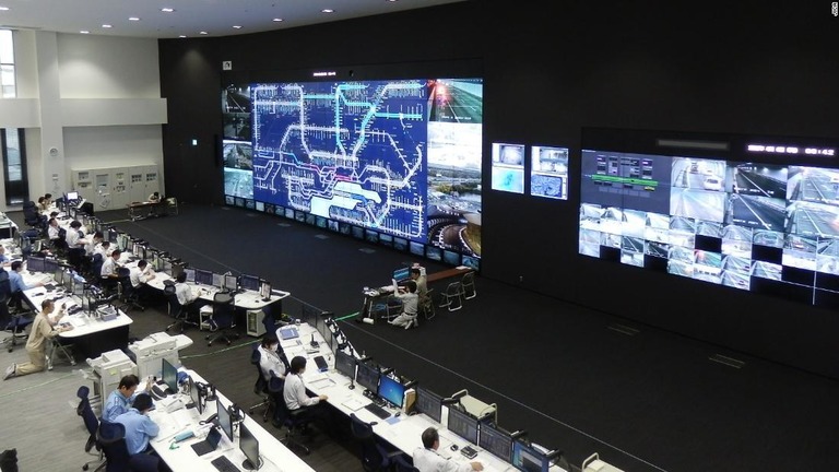 日本の交通管制センター。似たような施設がベンガルールにも導入される/JICA