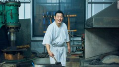 下島氏は中学生の時、東京国立博物館で８００年前に作られた刀を見て、その時代を超えた魅力に心を奪われた