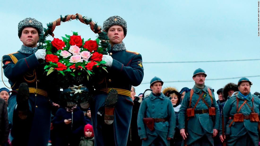 第１次大戦終結から１００年 世界各国で記念式典 2 2 Cnn Co Jp