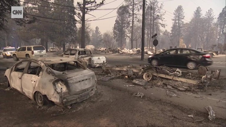 大規模な火災がカリフォルニア州を襲った