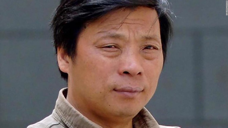 リュー・グアン氏が中国国内で失踪したことが分かった。新疆ウイグル自治区で当局に連行されたとの情報もある/Lu Guang/Twitter