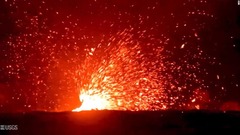 ハワイのキラウエア火山、噴火活動停止か　３５年ぶり
