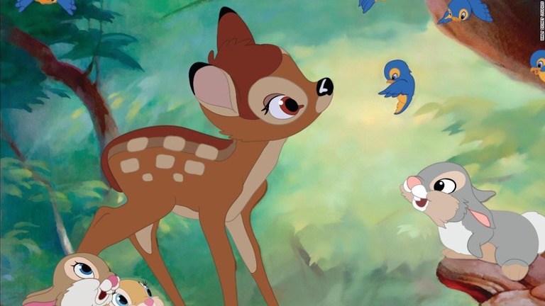 密猟者に対して、禁錮１年と、月に一度、アニメ映画「バンビ」を見るようにとの判決が下された/Walt Disney Studios