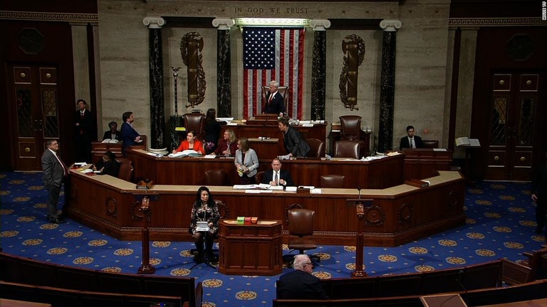 米下院が国境の壁の建設費を含む歳出法案を可決した/House TV