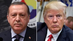 トランプ氏のシリア撤退、トルコ大統領との電話会談中に表明