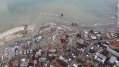 海に面した地域で大きな被害が出た