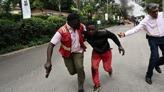 武装集団がホテル襲撃、１１人死亡　ケニア