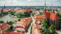 旧市庁舎に大学、大聖堂と歴史ある建築物が見どころのポーランド・ヴロツワフ